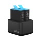 GoPro Hero 9/10 Black Dual Battery + Spare Battery