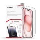 Kính Cường Lực iPhone 15 Zeelot 2.5D Retina Clear