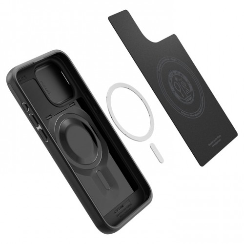 Ốp Lưng iPhone 15 Pro Max Spigen Optik Armor MagFit