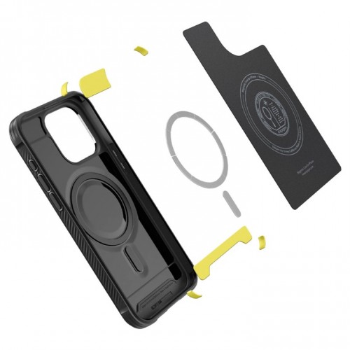 Ốp Lưng iPhone 15 Pro Max Spigen Rugged Armor MagFit