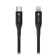 Cáp sạc Mazer ALU.DURA.TEK II 1.2m USB-C to Lightning 18W PD Fast Charging