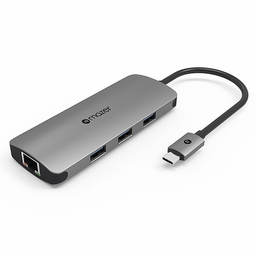 Cổng Chuyển Mazer Multiport-C Lan Hub Adapter