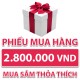 Phiếu Mua Hàng 2.800.000 VND