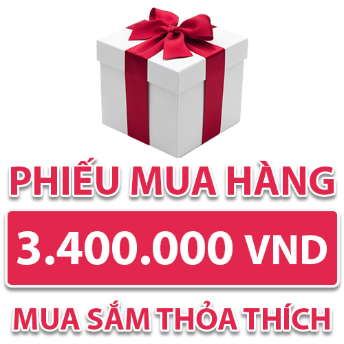 Phiếu Mua Hàng 3.400.000 VND