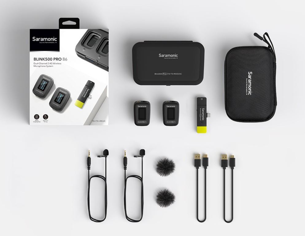 Ưu điểm của Microphone Saramonic Blink 500 Pro B6