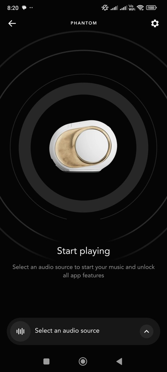 Cách phát nhạc đến Devialet Phantom Ultimate qua TIDAL, Spotify và Google Cast