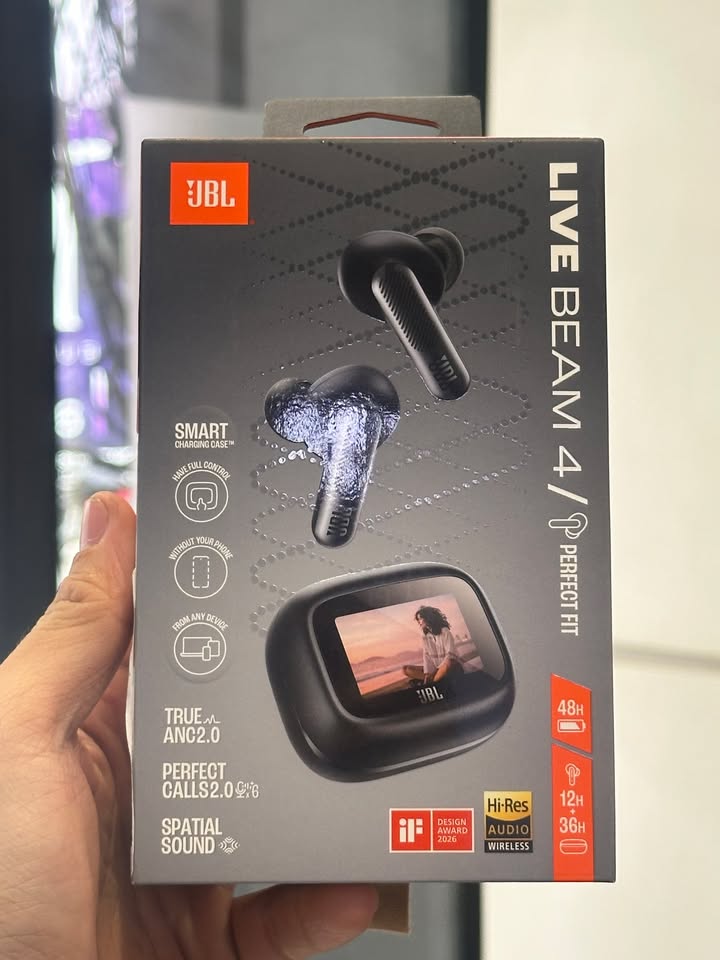 KHỞI ĐỘNG CÙNG CHƯƠNG TRÌNH MỞ BÁN JBL LIVE BEAM 4: RINH SIÊU PHẨM MỚI – NHẬN THÊM ĐẶC QUYỀN BẢO HÀNH! ????⚡✨ Cơn sốt tai nghe True Wireless thông minh thế hệ mới đã chính thức bắt đầu! Cello xin gửi tới quý khách hàng chương trình mở bán chính thức dành riêng cho siêu phẩm JBL Live Beam 4 với gói ưu đãi hậu mãi cực kỳ hấp dẫn từ nhà phân phối Phúc Giang (PGI)! ???? THÔNG TIN CHƯƠNG TRÌNH MỞ BÁN: Sản phẩm áp dụng: JBL LIVE BEAM 4 (Áp dụng cho tất cả các phiên bản màu sắc). Giá bán niêm yết: 4.990.000 VNĐ (đã bao gồm VAT). Thời gian diễn ra chương trình: Từ ngày 24/09/2026 đến hết ngày 24/10/2026. ???? Quà tặng đặc quyền mở bán: TẶNG THÊM 03 THÁNG BẢO HÀNH chính hãng (được cộng trực tiếp vào thời hạn bảo hành tiêu chuẩn của sản phẩm)! ???? ĐIỂM NHẤN CÔNG NGHỆ TRÊN JBL LIVE BEAM 4: Smart Charging Case: Hộp sạc tích hợp màn hình cảm ứng sắc nét, theo dõi thông báo, tùy chỉnh EQ, quản lý cuộc gọi cực kỳ tiện lợi mà không cần rút điện thoại. Chất âm JBL Signature Sound & Hi-Res Audio: Tái hiện dải trầm chắc nịch đặc trưng cùng độ chi tiết cao, âm trường thoáng đãng. Chống ồn thích ứng ANC 2.0: Tự động tối ưu theo tiếng ồn môi trường xung quanh, giữ không gian yên tĩnh tuyệt đối cho công việc và âm nhạc. Spatial Sound: Công nghệ âm thanh không gian sống động như đang thưởng thức rạp hát hay sân khấu ca nhạc thực thụ. ???? Hàng chính hãng PGI 100%, bảo hành chuẩn hãng, số lượng suất ưu đãi trong đợt mở bán có hạn theo thời gian quy định! ???? Inbox ngay cho Cello để đặt trước màu sắc yêu thích và nhận trọn bộ đặc quyền tặng thêm tháng bảo hành chính hãng trong giai đoạn mở bán này nhé! ???? Liên hệ ngay Shop Cello để được tư vấn và giao tận nơi! ???? Inbox ngay cho Cello để được tư vấn thêm các sản phẩm nhé! ------------------------------- ©️Cello Technology ???? 13 Nguyễn Văn Tráng, Phường Bến Thành, Quận 1, TP.HCM ???? 0888054168 ???? www.cello.vn ???? support@cello.vn bình luận để Cello tư vấn chi tiết và báo giá ưu đãi nhất cho bạn ???? Trải nghiệm trực tiếp tại showroom Cello #Cello #JBL #JBLLiveBeam4 #LiveBeam4 #MoBan #PGICare #TrueWireless #SmartCase #HiResAudio #ANC #TaiNgheChinhHang