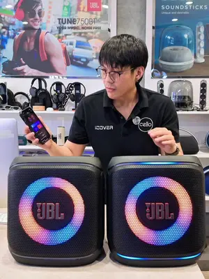 Stereo 2 loa JBL Partybox Encore 2, nay chơi lớn khui thêm 1 loa test cho anh em ????????