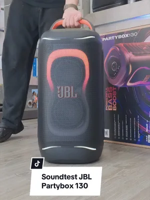 Soundtest JBL Partybox 130, công suất được nâng cấp quá đã hay nay còn đẹp hơn 🥰🥰 #jbl #jblpartybox #loakaraoke #loabluetooth #loadidong
